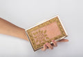 Maharani Swing Onion Pink Clutch