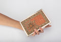 Maharani Swing Rustic Orange Clutch